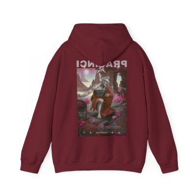 Pravinci St. Jerome - Garnet Hooded Sweatshirt