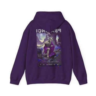 Pravinci St. Jerome Purple Hooded Sweatshirt