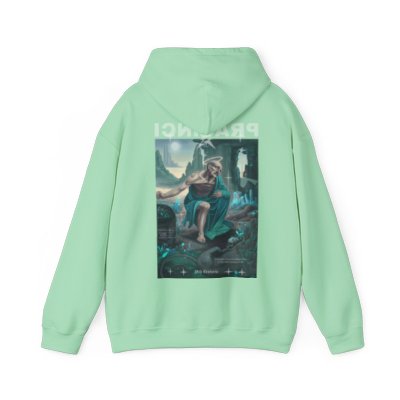 Pravinci St. Jerome Mint Green Hooded Sweatshirt