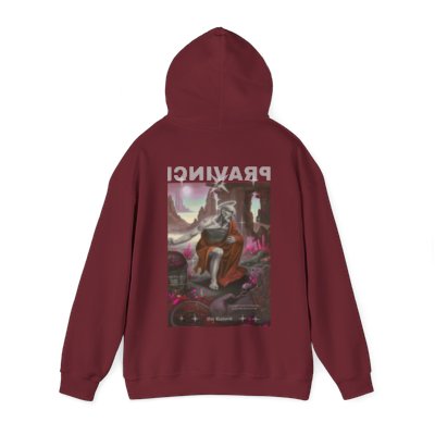 Pravinci St. Jerome - Garnet Hooded Sweatshirt