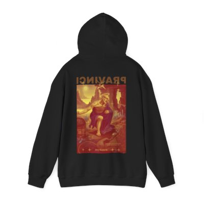 Pravinci St. Jerome Black Hooded Sweatshirt