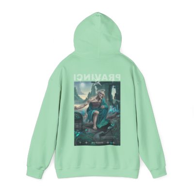 Pravinci St. Jerome Mint Green Hooded Sweatshirt