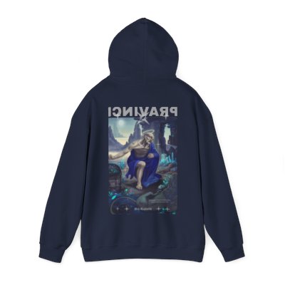 Pravinci St. Jerome - Navy Hooded Sweatshirt