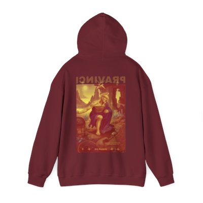 Pravinci St. Jerome - Garnet Hooded Sweatshirt