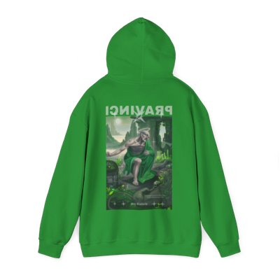 Pravinci St. Jerome - Irish Green Hooded Sweatshirt