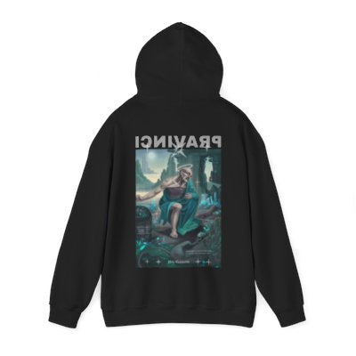 Pravinci St.Jerome Black Hooded Sweatshirt