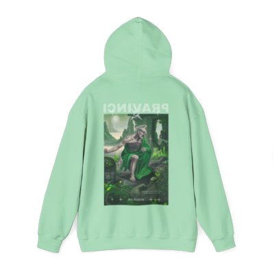 Pravinci St. Jerome - Mint Green Hooded Sweatshirt