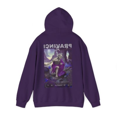 Pravinci St. Jerome Purple Hooded Sweatshirt