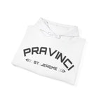Pravinci St. Jerome Monocromia - White Hooded Sweatshirt