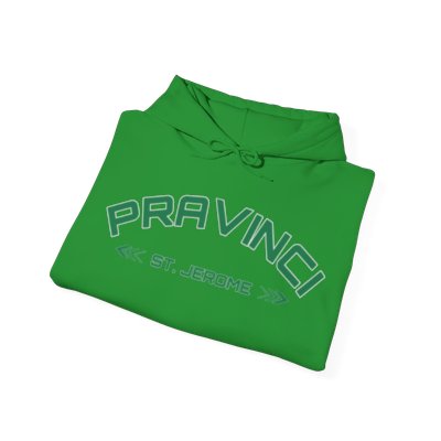 Pravinci St. Jerome - Irish Green Hooded Sweatshirt