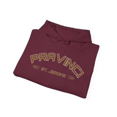 Pravinci St. Jerome - Maroon Hooded Sweatshirt