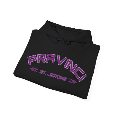Pravinci St. Jerome - Black Hooded Sweatshirt
