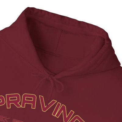 Pravinci St. Jerome - Garnet Hooded Sweatshirt