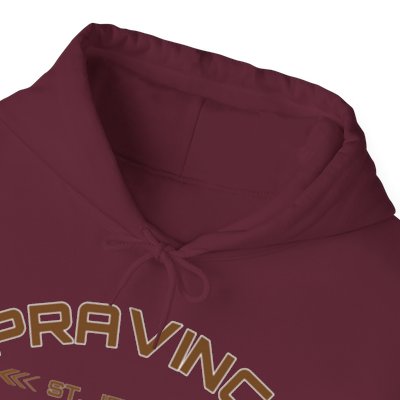 Pravinci St. Jerome - Maroon Hooded Sweatshirt