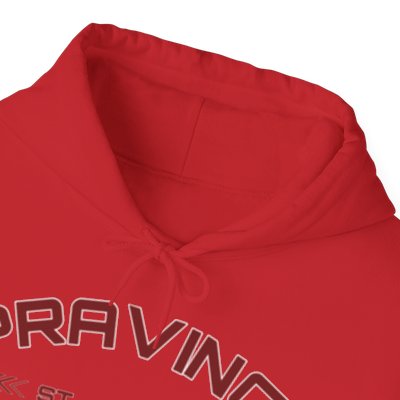 Pravinci St. Jerome - Red Hooded Sweatshirt