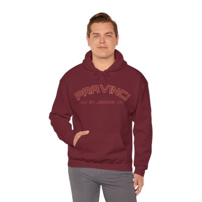 Pravinci St. Jerome - Garnet Hooded Sweatshirt