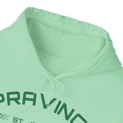 Pravinci St. Jerome - Mint Green Hooded Sweatshirt