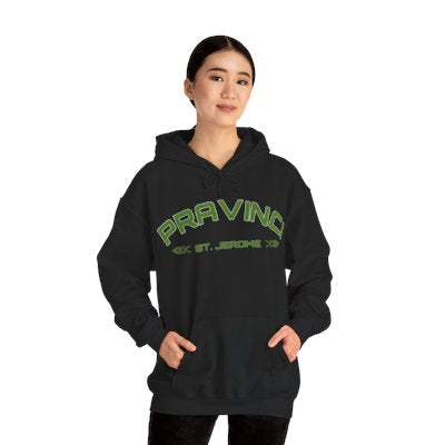 Pravinci St. Jerome - Black Hooded Sweatshirt