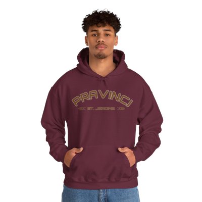 Pravinci St. Jerome - Maroon Hooded Sweatshirt