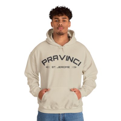 Pravinci St. Jerome Monocromia - Sand Hooded Sweatshirt