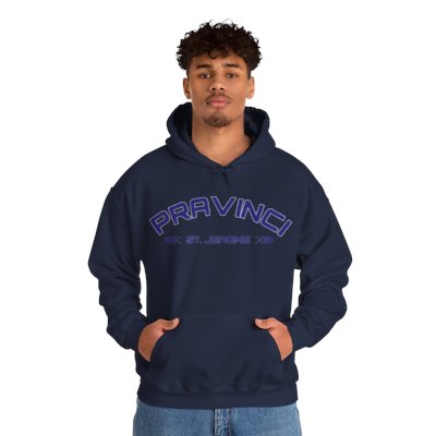 Pravinci St. Jerome - Navy Hooded Sweatshirt