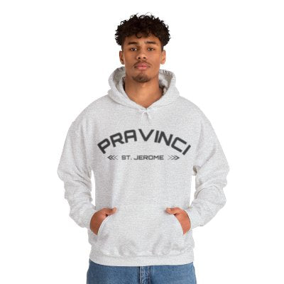 Pravinci St. Jerome Monocromia - Ash Hooded Sweatshirt