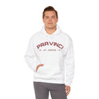Pravinci St. Jerome - White Hooded Sweatshirt