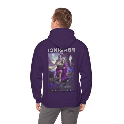 Pravinci St. Jerome Purple Hooded Sweatshirt