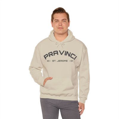 Pravinci St. Jerome Monocromia - Sand Hooded Sweatshirt