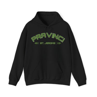 Pravinci St. Jerome - Black Hooded Sweatshirt