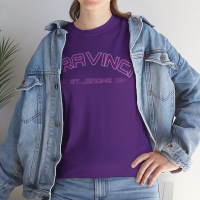 Pravinci St. Jerome - Purple T-Shirt