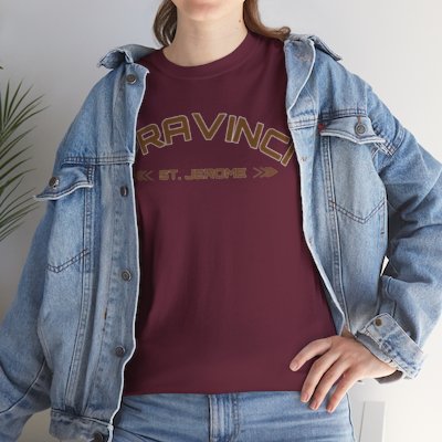Pravinci St. Jerome - Maroon T-Shirt