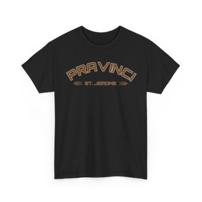 Pravinci St. Jerome - Black T.Shirt