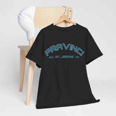 Pravinci St.Jerome - Black T-shirt