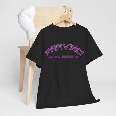 Pravinci St. Jerome - Black T-Shirt