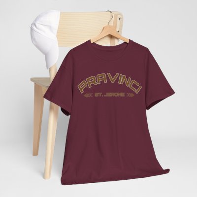 Pravinci St. Jerome - Maroon T-Shirt