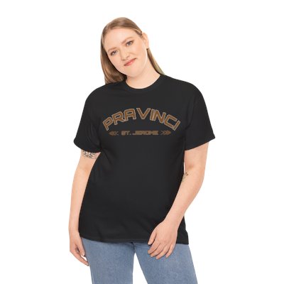 Pravinci St. Jerome - Black T.Shirt
