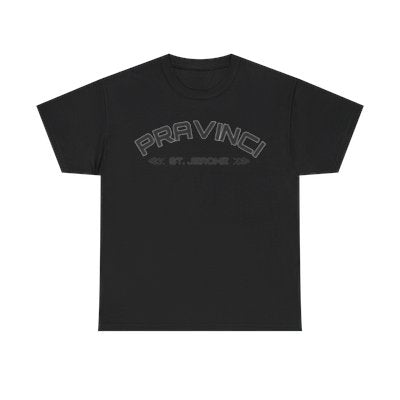 Pravinci St. Jerome Monocromia - Black T-Shirt