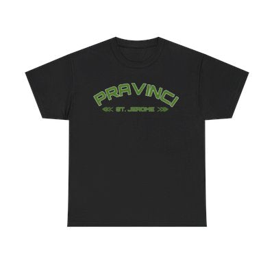 Pravinci - St. Jerome - Black T-Shirt